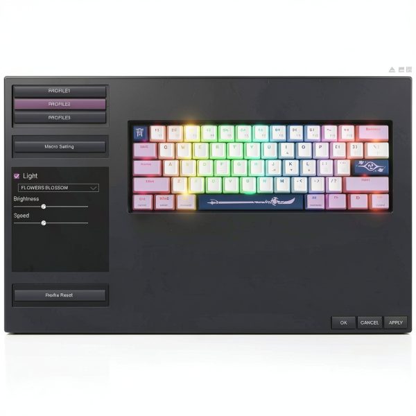 Womier 60% Keyboard WK61 V2 Mechanical RGB Gaming-4
