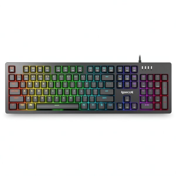 Redragon K679 RGB Gaming Keyboard Custom Keycaps-0
