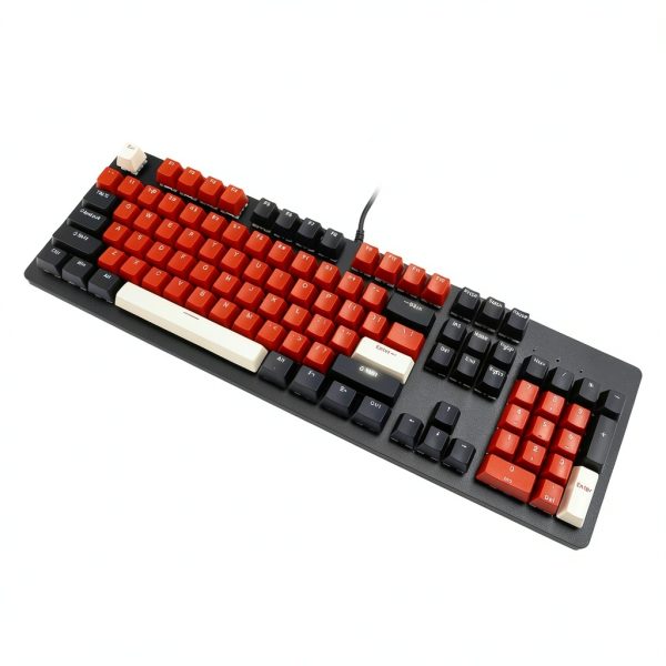 Hot Swappable Keyboard Topteng 104 RGB Black-10