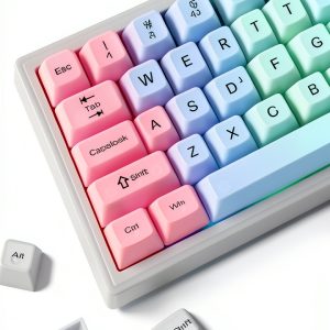 RGB Transparent Keycaps by KeycapCo MDA Profile-0