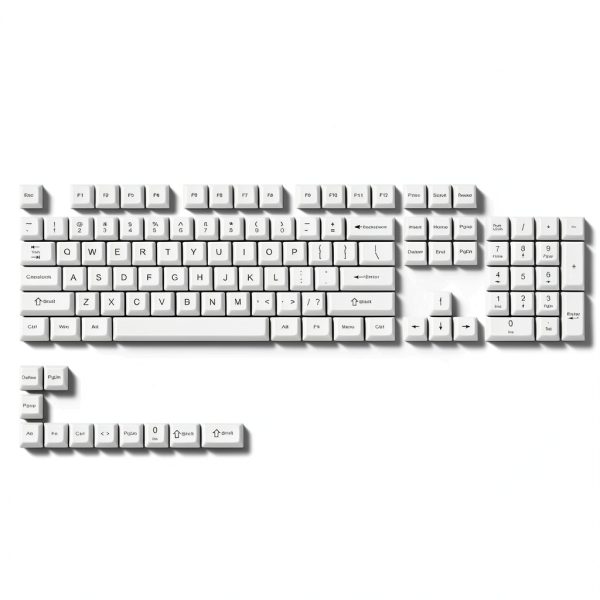 RGB Transparent Keycaps by KeycapCo MDA Profile-1