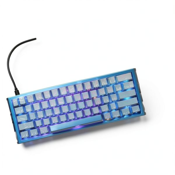 Loheer 60% Mechanical Gaming Keyboard Hollow RGB-6