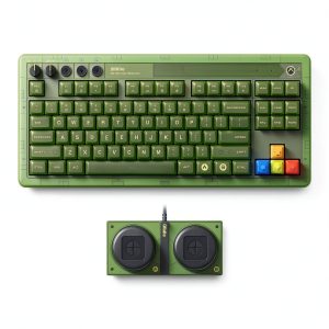 8BitDo Retro Xbox Mechanical Keyboard RGB Backlit-0