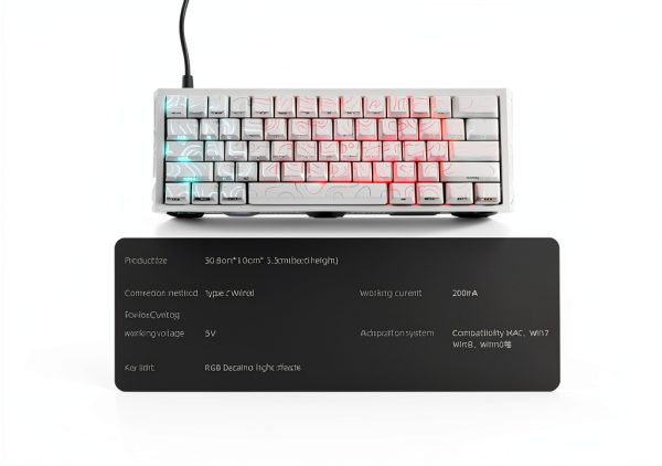 Loheer NJ61 60% Mechanical Keyboard Hollow RGB-8