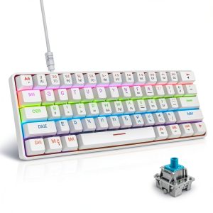 SKRAN 60% Mechanical Keyboard Compact RGB USB C-0