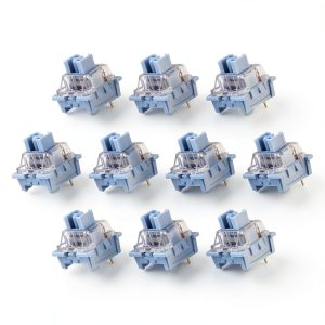 KeyPro 3-Pin Light Blue Switches 50gf Linear-0