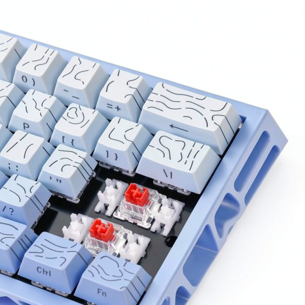 Loheer 60% Mechanical Gaming Keyboard Hollow RGB-5