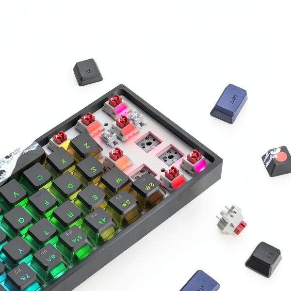 Womier 60% Keyboard WK61 V2 Mechanical RGB Gaming-2