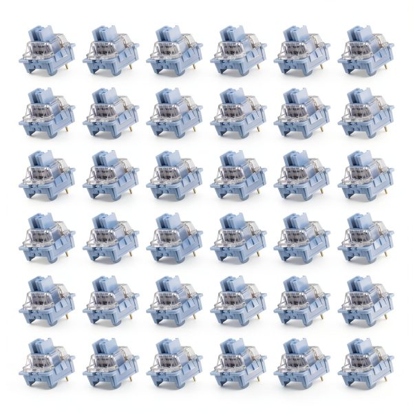 3-Pin Keyboard Switches KeyPro Light Blue 50gf-0