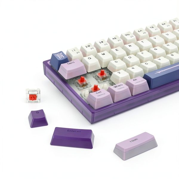 Womier 60% Keyboard WK61 V2 Mechanical RGB Gaming-1