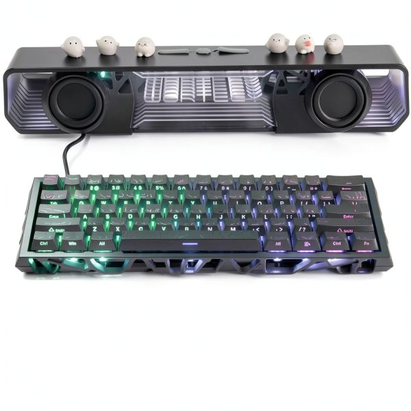 Loheer 60% Mechanical Gaming Keyboard Hollow RGB-10