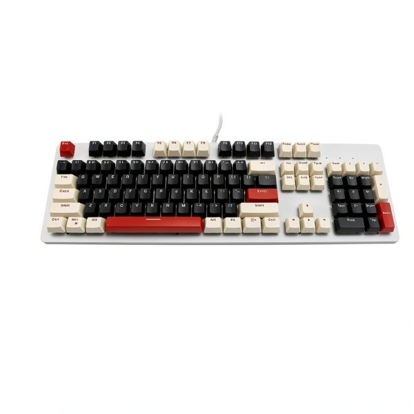 Topteng Hot Swappable Mechanical Keyboard Black RGB for-3