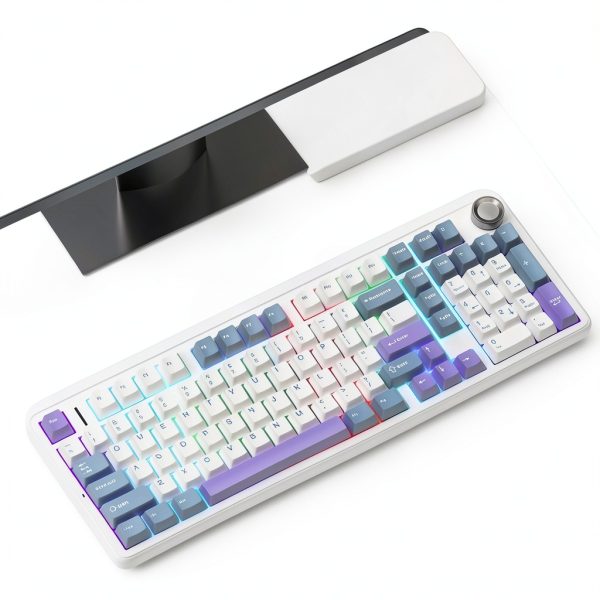 AULA F99 Pro Wireless Gaming Keyboard with RGB and Hot Swappable Black-2