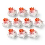 3-Pin Keyboard Switches KBTech 10pcs Red Linear 45gf Durable Hot Swap-0