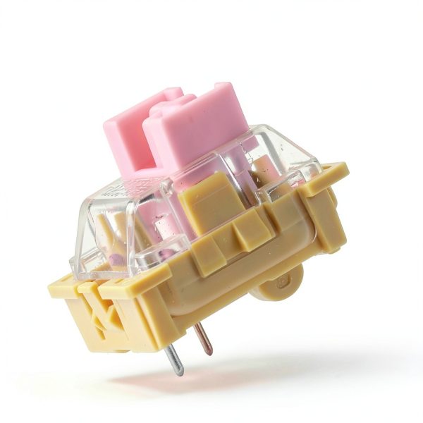 Pink 45gf Linear 3‑Pin Mechanical Keyboard Switches 10 Pack –-2