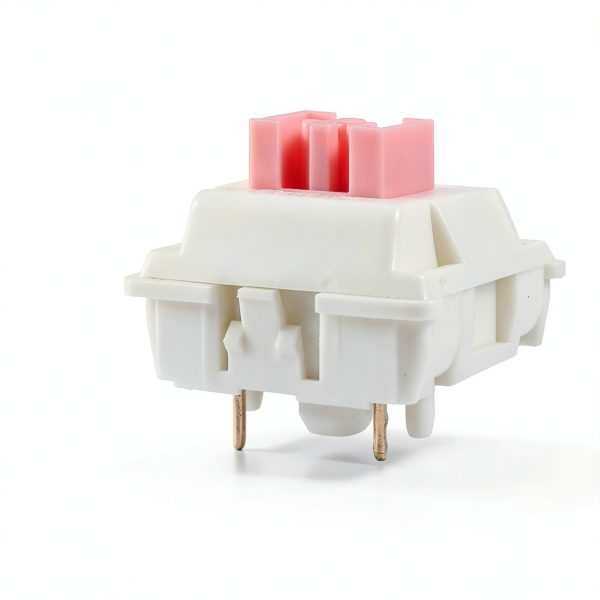 5-Pin 45gf Pink Keyboard Switches 36 Pack Smooth Tactile Switches-1