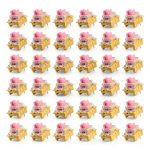 36Pcs 3-Pin Keyboard Switches Pink Linear 45gf by Generic-0