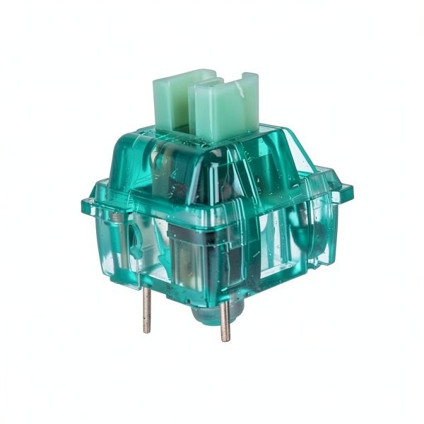 Green 10Pcs 3-Pin 40gf Mechanical Keyboard Switches Linear Hot‑Swap-4