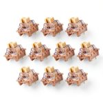 Keyboard Switches KeyPro 10 Pack Brown Tactile 45gf 3‑Pin-0