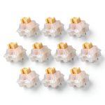 Yellow Keyboard Switches 10pcs 45gf Linear 3‑Pin – TechGear-0