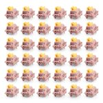36Pcs 3-Pin 40gf Pink Keyboard Switches Hot Swappable-0