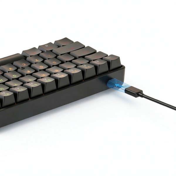 Loheer 60% Mechanical Gaming Keyboard Blue Switches RGB Lighting-7