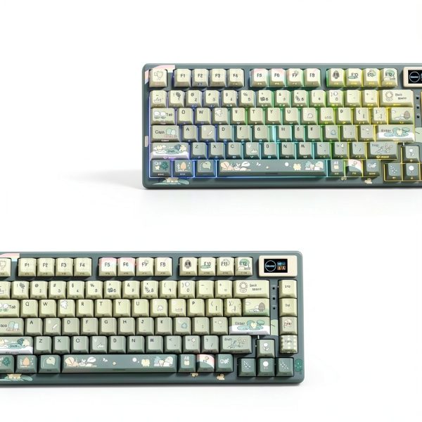 Womier S K80 75% Gasket-Mount Gaming Keyboard with Color Display-2
