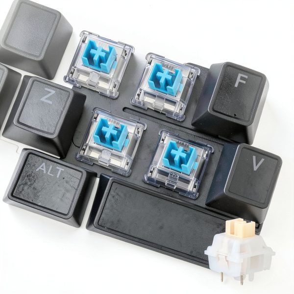 Yellow Keyboard Switches 10pcs 45gf Linear 3‑Pin – TechGear-5