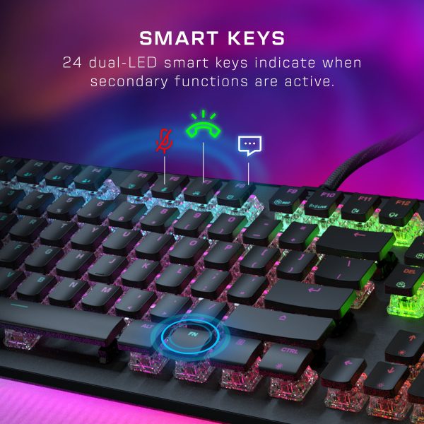 Turtle Beach Vulcan II Max Wired Mechanical Keyboard with RGB Black-2
