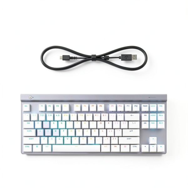 Logitech G515 RAPID TKL Mechanical Keyboard with LIGHTSYNC RGB White-8