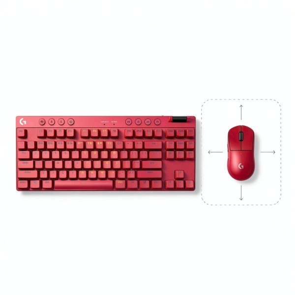Logitech PRO X TKL LIGHTSPEED Wireless Mechanical Keyboard Magenta-6