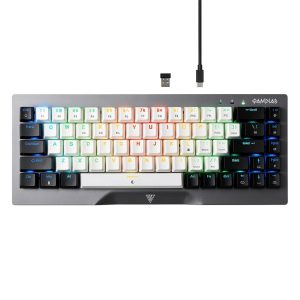 Hermes M4 Hybrid 65% Wired Gaming Keyboard - Gunmetal Grey by GAMDIAS-0