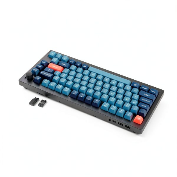 Keychron V1 Max 75% Wireless RGB Keyboard Hot-Swappable Red Switch --3