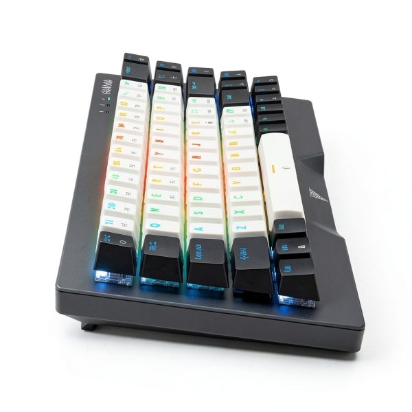 Hermes M4 Hybrid 65% Wired Gaming Keyboard - Gunmetal Grey by GAMDIAS-4