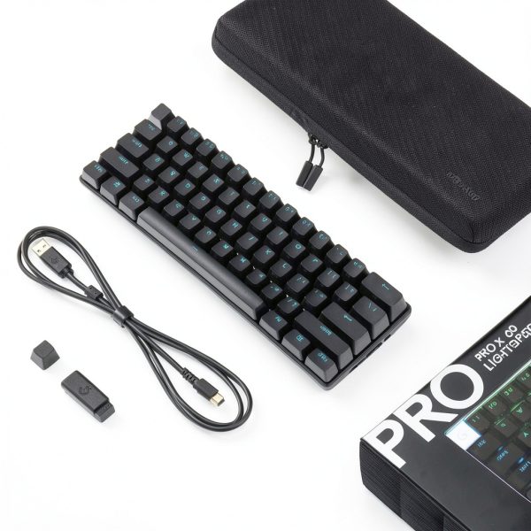 Logitech Pro X 60 Lightspeed TKL Wireless Mechanical Keyboard Black-11