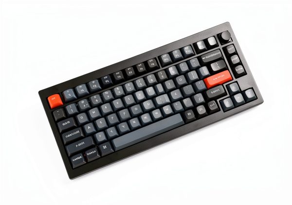 Keychron V1 Max 75% Wireless RGB Keyboard Hot-Swappable Red Switch --11