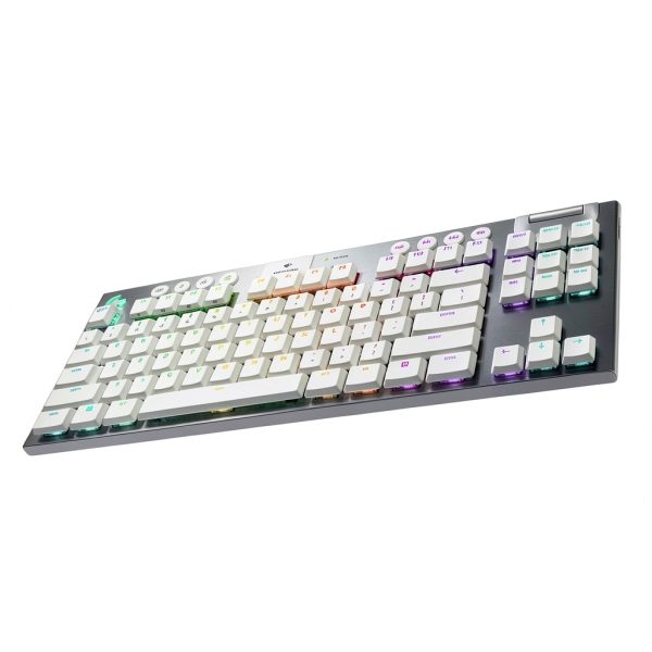 Logitech G915 LIGHTSPEED TKL Keyboard GL Tactile Switch and RGB White-4