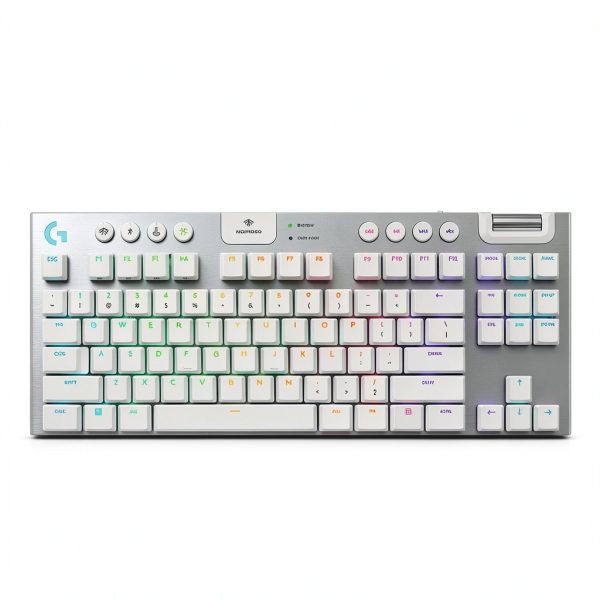 Logitech G915 LIGHTSPEED TKL Keyboard GL Tactile Switch and RGB White-5
