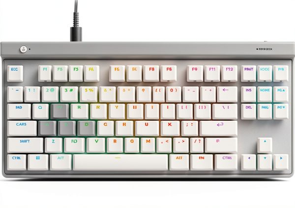 Logitech G515 RAPID TKL Mechanical Keyboard with LIGHTSYNC RGB White-0