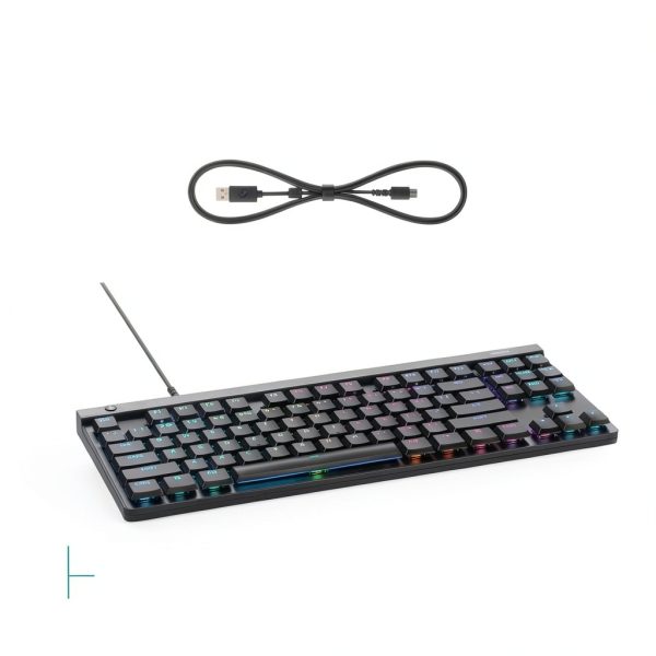 Logitech G515 TKL Gaming Keyboard with Tactile Brown Switch, RGB,-7