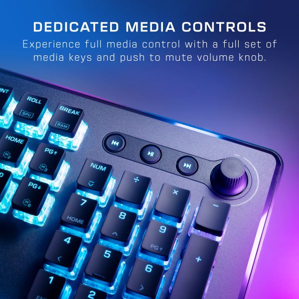 Turtle Beach Vulcan II Max Wired Mechanical Keyboard with RGB Black-4