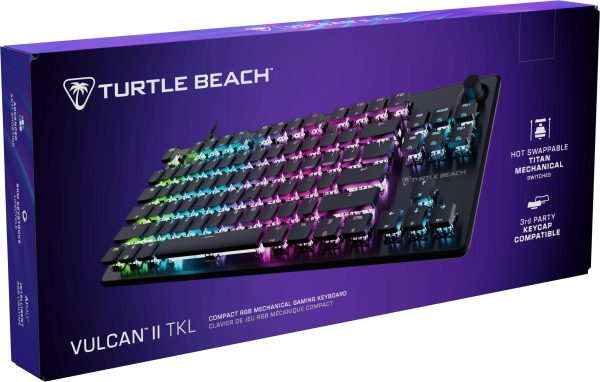 Turtle Beach Vulcan II TKL Compact RGB Gaming Keyboard Black-18