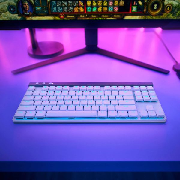 Logitech G515 LIGHTSPEED TKL Mechanical Keyboard Linear Red Switch-8