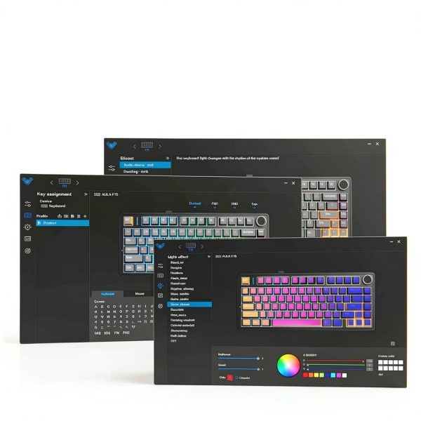 AULA F75 Pro 81-Key Wireless Keyboard RGB 4000mAh Battery Black-6