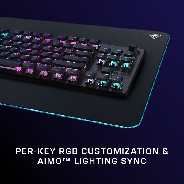 Turtle Beach Vulcan II TKL Compact RGB Gaming Keyboard Black-7