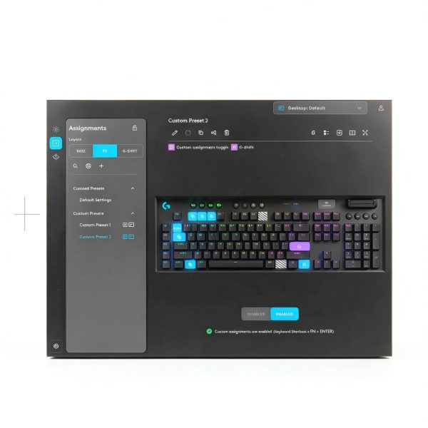 Logitech G915 X LIGHTSPEED Keyboard with GL Brown Switch- Black-3