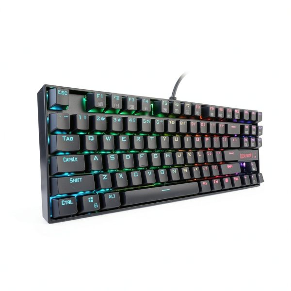 REDRAGON Kumara K552 RGB TKL Keyboard – Blue Switches, Black-2