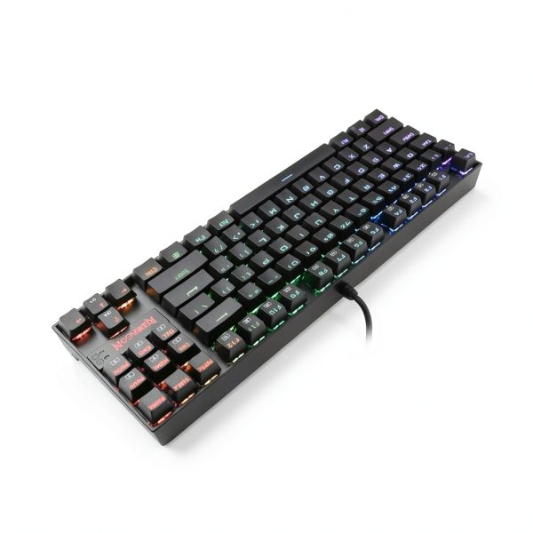REDRAGON Kumara K552 RGB TKL Keyboard – Blue Switches, Black-5