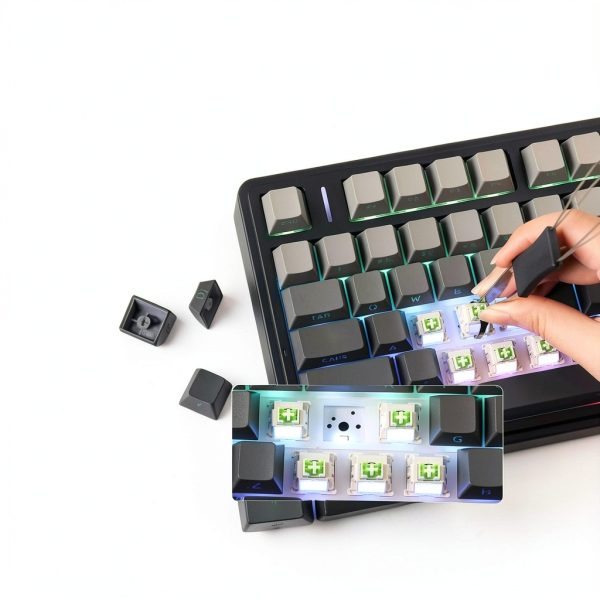 AULA F75 Pro 81-Key Wireless Keyboard RGB 4000mAh Battery Black-3