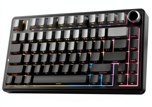 AULA F75 Pro 81-Key Wireless Keyboard RGB 4000mAh Battery Black-0